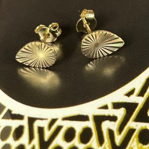 Aro Vintage Gold - Colección Brasil - 10 mm - 1 par