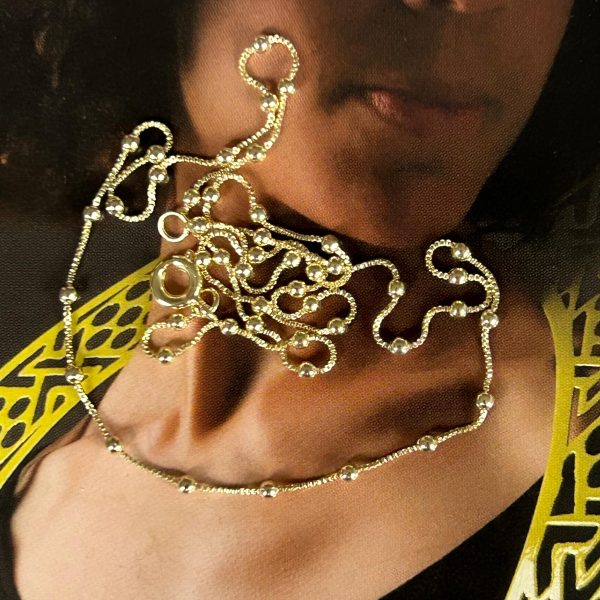 Collar Flora Gold - Colección Brasil  - 45 cm - 1 unidad