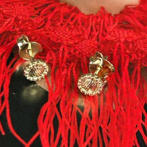 Aro Girasol Gold - Colección Brasil - 6 mm - 1 par