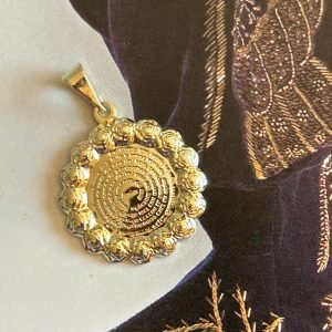 Pendant Padre Nuestro Gold - Colección Brasil - 22 mm - 1 unidad