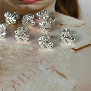 Aro Otoño Silver - Colección Brasil - 8 mm - 1 par