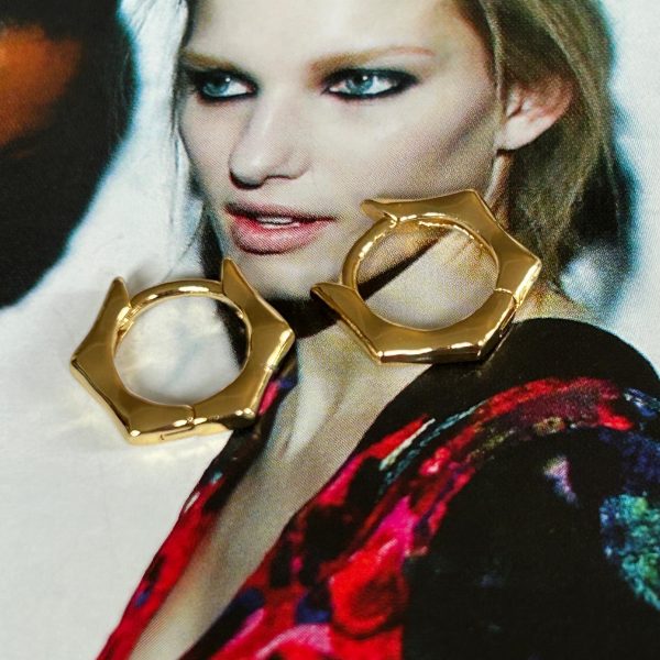 Aro Vale - Colección Gold Addict - 13 mm - 1 par