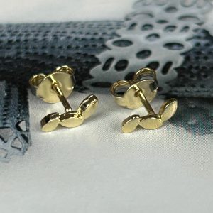 Aro Petit Petunia Gold - Colección Brasil - 7 mm - 1 par