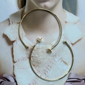 Aro Blanca Gold - Colección Brasil - 50 mm - 1 par