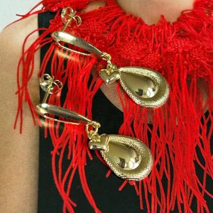 Aro Pascuala Gold - Colección Brasil - 35 mm - 1 par