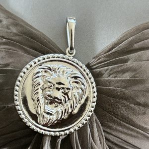 Pendant León Silver - Colección Brasil - 26 mm - 1 unidad