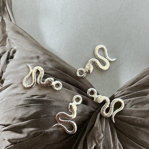 Pendant  Serpiente Mini Silver - Colección Brasil - 15 mm - 1 unidad