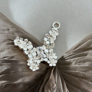 Pendant Mariposa Silver - Colección Brasil - 20 mm - 1 unidad