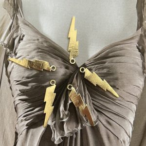 Pendant Rayo Simple Gold - Colección Brasil - 28 mm - 1 unidad