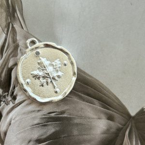 Pendant Otoño Silver - Colección Brasil - 20 mm - 1 unidad