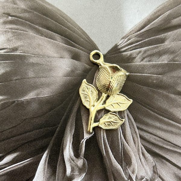 Pendant Rosa Primavera Gold - Colección Brasil - 20 mm - 1 unidad - Oro