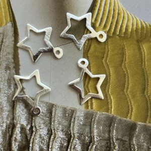 Pendant Estrella Calada Petit Silver - Colección Brasil - 11 mm - 1 unidad - Plata