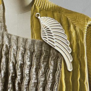 Pendant Alita Angel Silver - Colección Brasil - 40 mm - 1 unidad