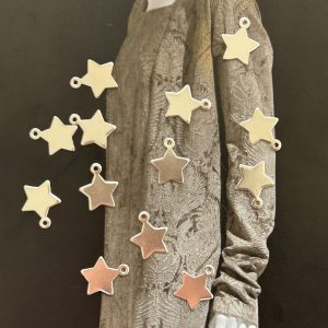 Pendant Mini Petit Star Silver - Colección Brasil - 9 mm - 1 unidad