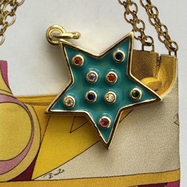 Pendant Estrella Celeste - Colección Gold Addict - 20 mm - 1 unidad - Oro