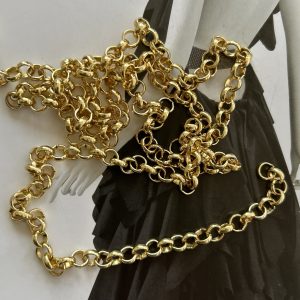 Cadena Metro Olimpia - Colección Gold Addict - 5 mm - 1 metro - Oro