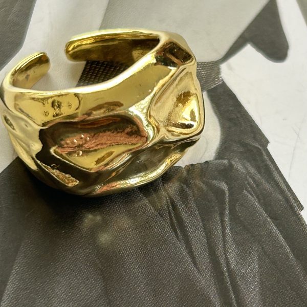 Anillo Rock - Colección Gold Addict - 1 unidad - Oro