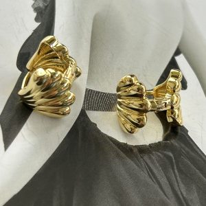 Aro Sirenita - Colección Deep Ocean- 15 mm - 1 par - Oro