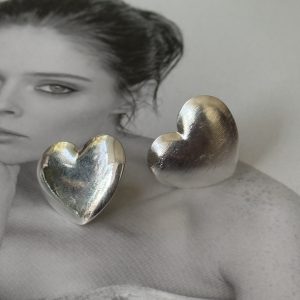 Aro Rosa Silver - Colección Brasil - 15 mm - 1 par