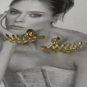 Aro Julieta Gold - Colección Brasil - 25 mm - 1 par