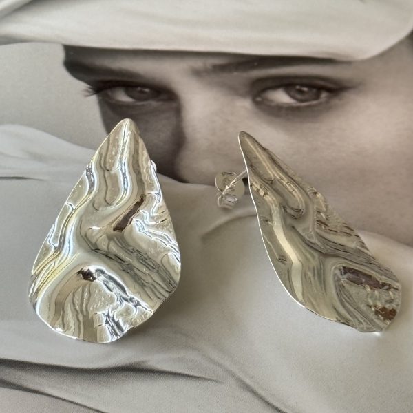 Aro Gracia Silver - Colección Brasil - 36 mm - 1 par