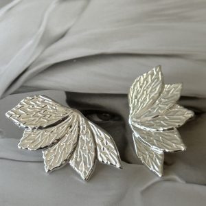 Aro Rocío Silver - Colección Brasil - 40 mm - 1 par