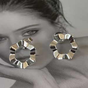 Aro Eva Silver - Colección Brasil - 12 mm - 1 par