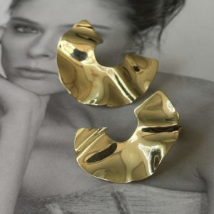 Aro Ariela Gold - Colección Brasil - 24 mm - 1 par