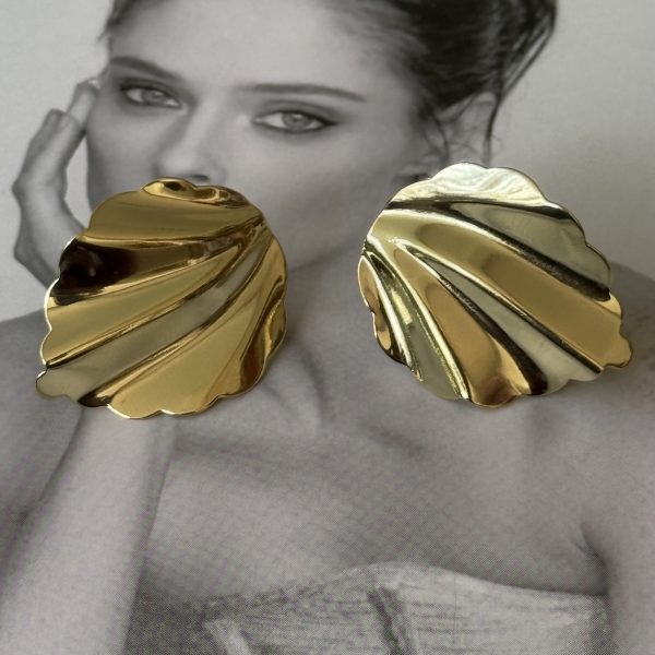 Aro Dominga Gold - Colección Brasil - 25 mm - 1 par