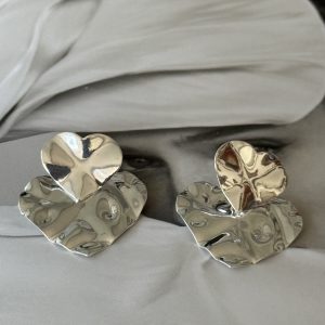 IMG_7158 Aro Eleonora Silver - Colección Brasil - 33 mm - 1 par