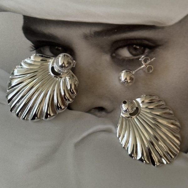 Aro Josefina Silver - Colección Brasil - 950 - 26 mm - 1 par