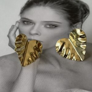 Aro Eloisa Gold - Colección Brasil - 18 mm - 1 par