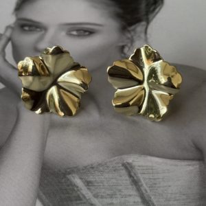 Aro Isidora Gold - Colección Brasil - 20 mm - 1 par