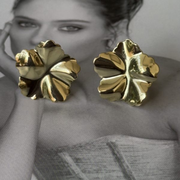 Aro Isidora Gold - Colección Brasil - 20 mm - 1 par