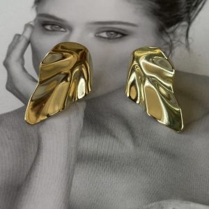 Aro Magdalena Gold - Colección Brasil - 23 mm - 1 par