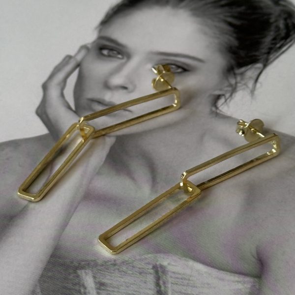 Aro Blanca Gold - Colección Brasil - 41 mm - 1 par