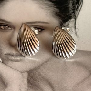 Aro Candelaria Silver - Colección Brasil - 21 mm - 1 par