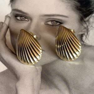 Aro Candelaria Gold - Colección Brasil - 21 mm - 1 par