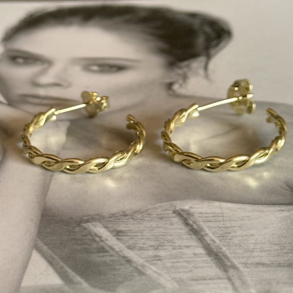 Aro Ada Gold - Colección Brasil - 20 mm - 1 par