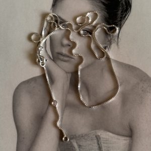 Collar Milena Silver - Colección Brasil  - 45 cm - 1 unidad