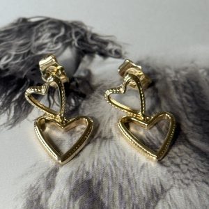 Aro Lara - Colección Gold Addict - 28 mm - 1 par