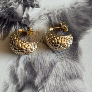 Aro Luna - Colección Gold Addict - 20 mm - 1 par