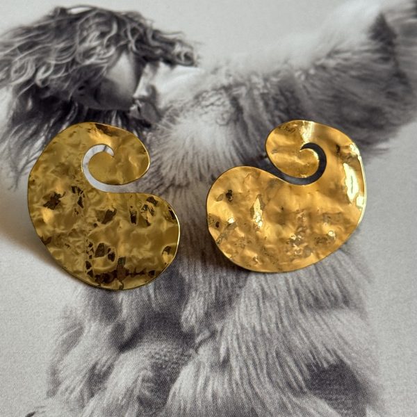 Aro Amory - Colección Gold Addict - 25 mm - 1 par