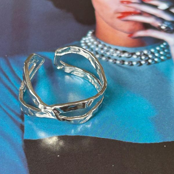 Anillo Micaela Rodio - Colección Gold Addict - 1 unidad