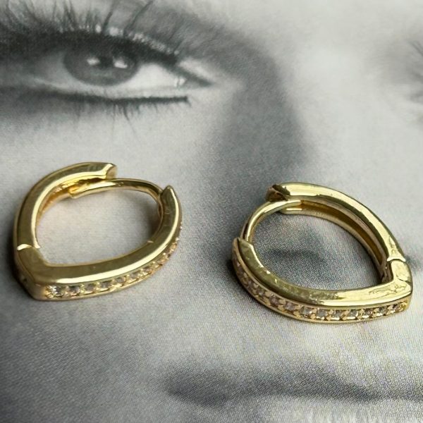 Aro Nelda Gold 1.5 cm Colección Gold Addict