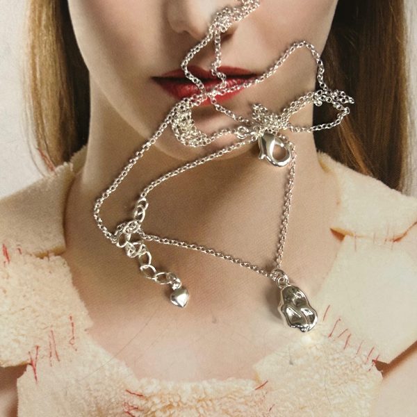 Collar Pepita Silver - Colección Brasil  - 45 cm - 1 unidad