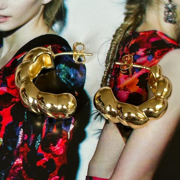 Aro Rosalba XL - Colección Gold Addict - 20 mm - 1 par