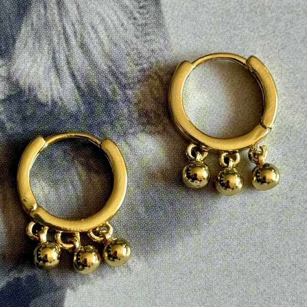 Aro Susana - Colección Gold Addict - 20 mm - 1 par