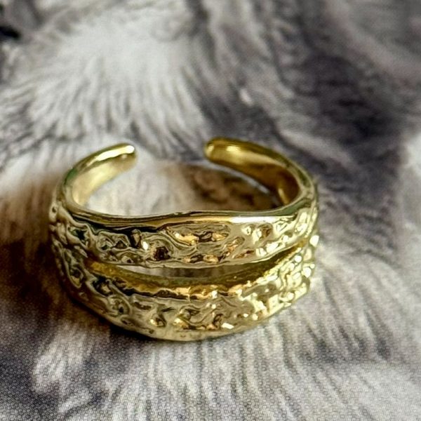 Anillo Nacha - Colección Gold Addict - 1 unidad