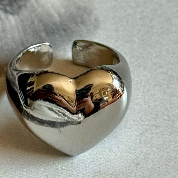 Anillo Bella - Colección Gold Addict - 1 unidad - Rodio